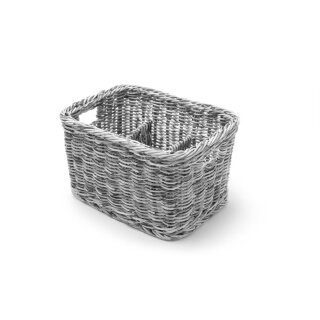 Hendi Besteckhalter in grau aus Polyrattan