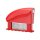 Hendi Profi Line Fleischzartmacher – 42 Edelstahlklingen, manuell, rot