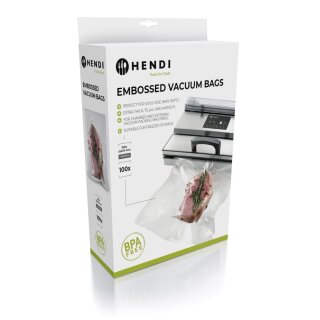 Hendi Vakuumierbeutel 100 Stück 300X400mm für Sous Vid und vakuumieren