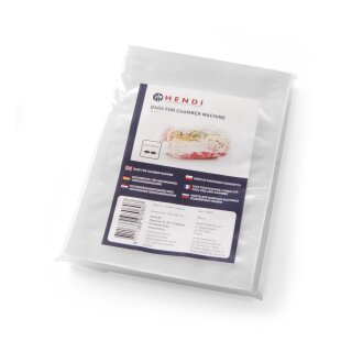 Hendi Vakuumierbeutel 100 Stück 350x250mm für Sous Vid und vakuumieren