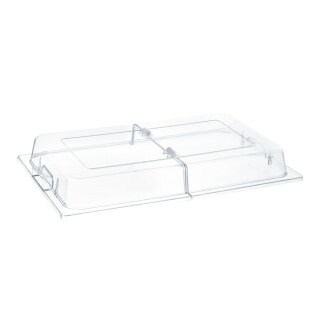 Hendi Präsentationshaube GN1/1 ist transparent für das Büfett