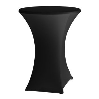 Hendi Stehtischhusse Ø 700-850 mm in schwarz