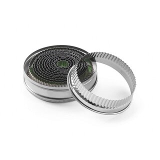 Hendi Ausstechformset mit Zackenrand Ø18-108mm