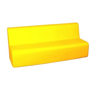 Sofa Soft 3 Sitzer,gelb