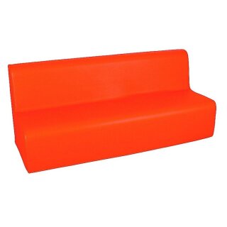 Sofa Soft 3 Sitzer,orange