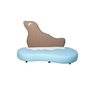 Kindersofa Polar Robbe,Xtreme B1 Stoff