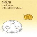 Nudelform Gnocchi für Nudelmaschine 1,5kg
