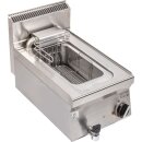 KBS Fritteuse mit Ablasshahn - 10 Liter, 6 kW, 400V