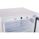 KBS Gewerbekühlschrank 129 Liter 600x600x850 mm Umluft Edelstahl Steckerfertig