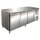 KBS Backwarenkühltisch 2020x800x860 mm Umluft steckerfertig 3 Türen 0,3 kW