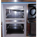 Kühltisch Ready KT4002 mit Arbeitsplatte, Aufkantung 3 Türen 2 halbe Schublade