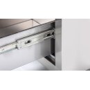 KBS Arbeitsschrank mit Schiebetüren, Schubladen und Aufkantung 160 x70 x85 cm