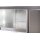 KBS Wärmeschrank 1500x600x850 mm mit Aufkantung und Schiebetüren Edelstahl
