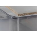 KBS Wärmeschrank 1200x700x850 mm mit Aufkantung und Schiebetüren Umluftheizung