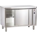 KBS Wärmeschrank 1200x700x850 mm mit Aufkantung und Schiebetüren Umluftheizung