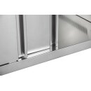 KBS Wärmeschrank 1200x700x850 mm mit Aufkantung und Schiebetüren Umluftheizung