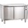 KBS Wärmeschrank 1200x700x850 mm mit Aufkantung und Schiebetüren Umluftheizung