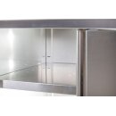 KBS Wärmeschrank mit Aufkantung 1500x700x850 mm Schiebetüren und Umluftheizung