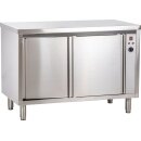 KBS Wärmeschrank mit Aufkantung 1500x700x850 mm Schiebetüren und Umluftheizung
