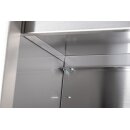 KBS Wandhängeschrank 800x400x650 mm mit Flügeltüren und Zwischenboden