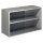 KBS Wandhängeschrank 800x400x650 mm mit Flügeltüren und Zwischenboden