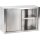 KBS Wandhängeschrank 1800x400x650 mm mit Schiebetüren und Zwischenboden