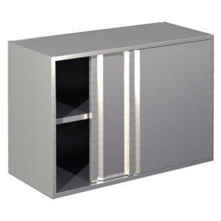 KBS Wandhängeschrank 1600x400x800 mm mit Schiebetüren und Zwischenboden