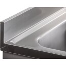 KBS Spülschrank 1400x700x850 mm mit 1 Becken links mit Schiebetüren