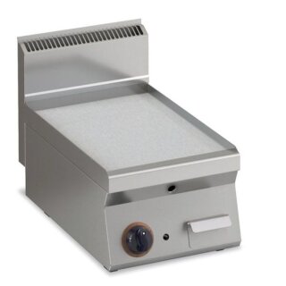 KBS Gas Grillplatte glatt aus Edelstahl Fläche 396X555mm 1 Heizzone Tischgerät