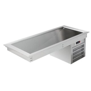 KBS Einbau Kühlplatte 1765 x610 x 508 mm GN 5/1 steckerfertig 230 Volt Edelstahl