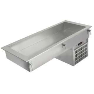 KBS Einbau Kühlwanne 1440 x610 x 603 mm GN 4/1 steckerfertig 230 Volt Edelstahl
