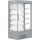 KBS Wandkühlregal 1670x720x2000 mm selbstschließende Isolierglas-Schiebetüren