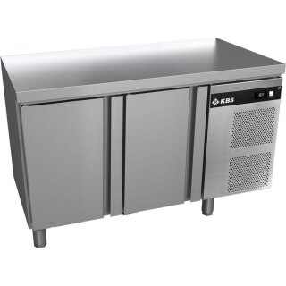 KBS Kühltisch ohne Aufkantung 1342x700x850 mm 2 türig GN 1/1 Umluftkühlung