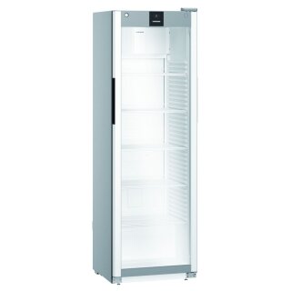 Gastro Flaschenkühlschrank mit 400 Liter - Umluftkühlung, Isolierglastür