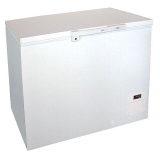 KBS Labortiefkühltruhe 116 Liter Hebedeckel 725 x655 x865 mm Stahlblech weiß