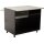 KBS Kassentisch Rückseitige Schublade 1000x800x860 mm schwarz Stahlblech