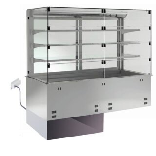 KBS Einbaukühlvitrine für Selbstbedienung Gn 4/1 Ohne Maschine 1455x700x1315 mm