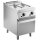 KBS Gas Fritteuse 2 Becken 10 Liter 20 Kw 600x730x900 mm Unterbau geschlossen