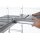 KBS Regaleinrichtung L-förmig 1580x400x1600 mm Aluminium eloxiert PVC bis 75 kg