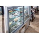KBS Kuchen und Tortenvitrine 940 x710 x1340 mm 3 Glasetagen Umluftkühlung