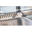 KBS Kuchen und Tortenvitrine 940 x710 x1340 mm 3 Glasetagen Umluftkühlung