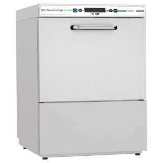 KBS Geschirrspülmaschine 60 Körbe pro Stunde 600x600x820 mm mit Wasserenthärter