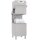 KBS Haubenspülmaschine 721x836x1665 mm 65 Körbe pro Stunde Spülmitteldosiergerät