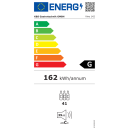 KBS Einbauweinkühlschrank 595x570x885 mm 2 Temperaturzonen Umluftkühlung 230 V