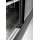 KBS Wandkühlregal 1200x750x2000 mm 2 selbstschließenden Schiebetüren schwarz