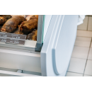 KBS Frischwarentheke 1017x1148x1200 mm mit Maschine und Seitenteilen grau 230 V