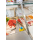 KBS Frischwarentheke 2580x1148x1200 mm mit Maschine und Seitenteilen grau 230 V