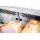 KBS Frischwarentheke 2580x1148x1200 mm mit Maschine und Seitenteilen grau 230 V