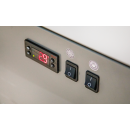 KBS Frischwarentheke 3205x1148x1200 mm mit Maschine und Seitenteilen grau 230 V