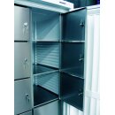 KBS Gemeinschaftskühlschrank 327 Liter 12 Fächer 597x654x1684 mm Umluft weiß